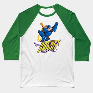 Rocket Knight's Laser Blast Ride Baseball T-Shirt